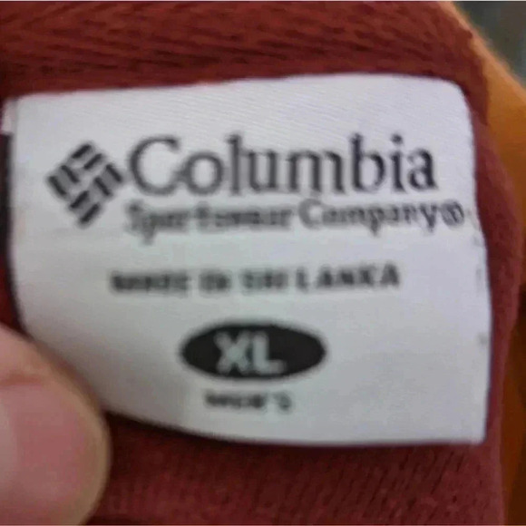Columbia Logo Fleece Crew Sweatshirt - XL - Picture 8 of 9